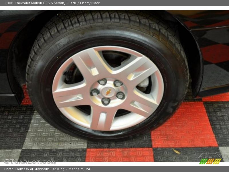 Black / Ebony Black 2006 Chevrolet Malibu LT V6 Sedan