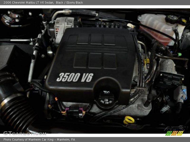 Black / Ebony Black 2006 Chevrolet Malibu LT V6 Sedan