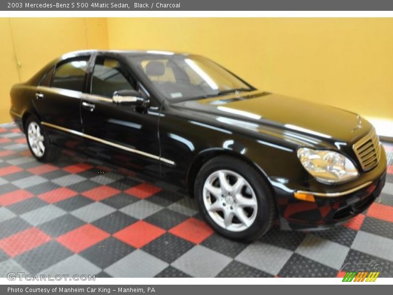 Black / Charcoal 2003 Mercedes-Benz S 500 4Matic Sedan