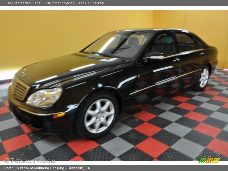 Black / Charcoal 2003 Mercedes-Benz S 500 4Matic Sedan