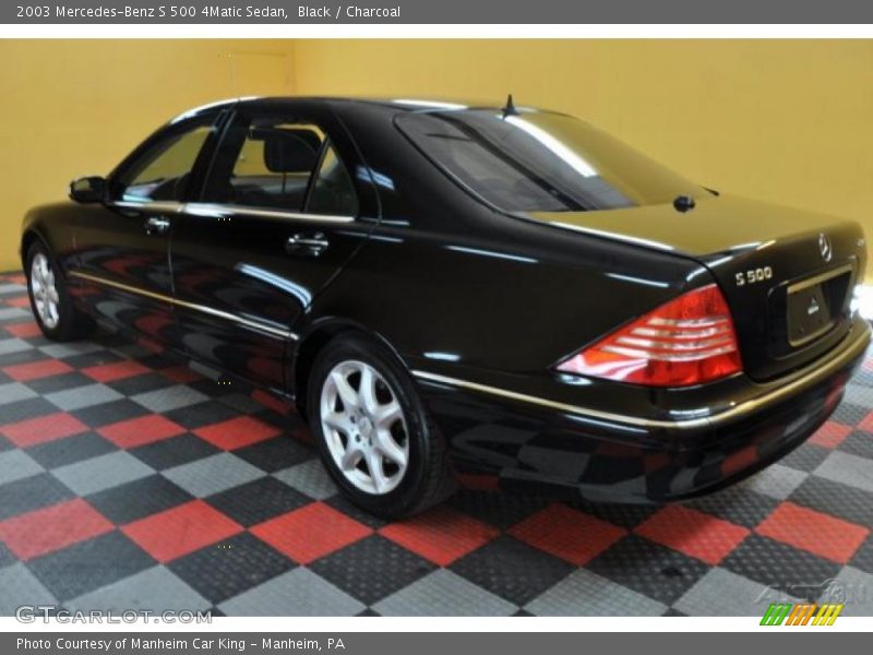 Black / Charcoal 2003 Mercedes-Benz S 500 4Matic Sedan