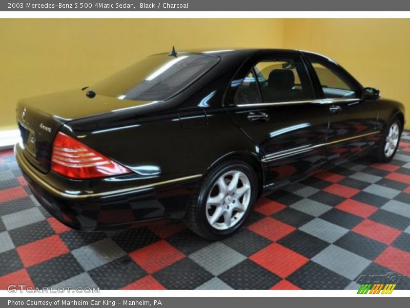 Black / Charcoal 2003 Mercedes-Benz S 500 4Matic Sedan