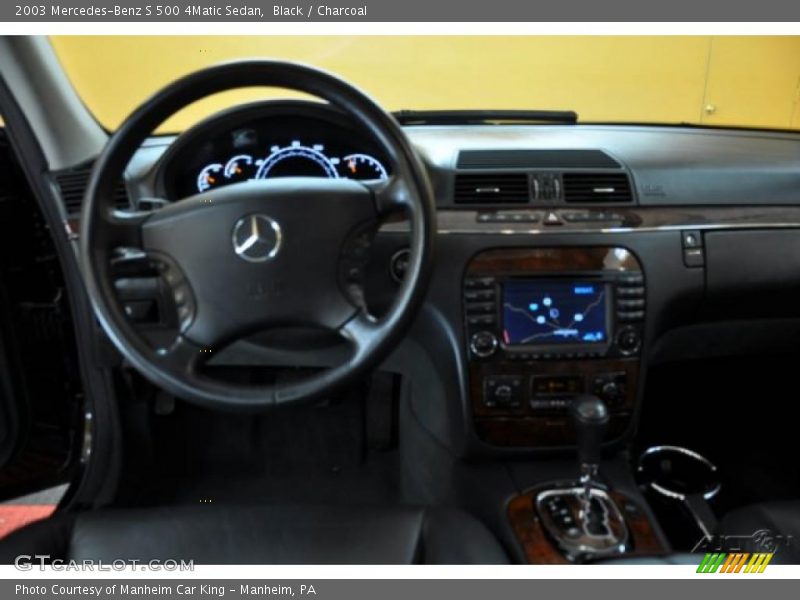 Black / Charcoal 2003 Mercedes-Benz S 500 4Matic Sedan