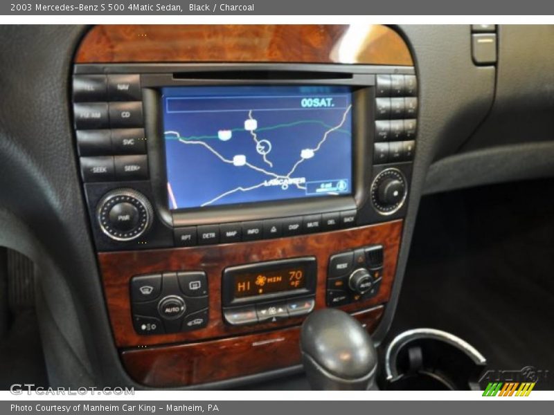 Black / Charcoal 2003 Mercedes-Benz S 500 4Matic Sedan