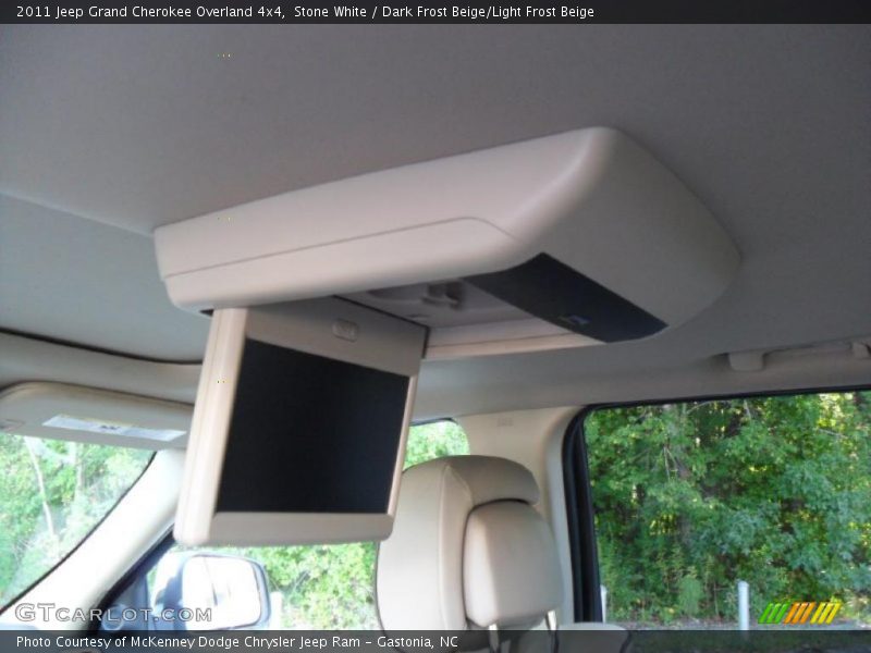 Stone White / Dark Frost Beige/Light Frost Beige 2011 Jeep Grand Cherokee Overland 4x4