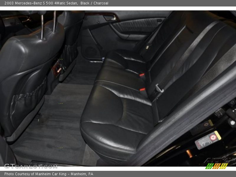 Black / Charcoal 2003 Mercedes-Benz S 500 4Matic Sedan
