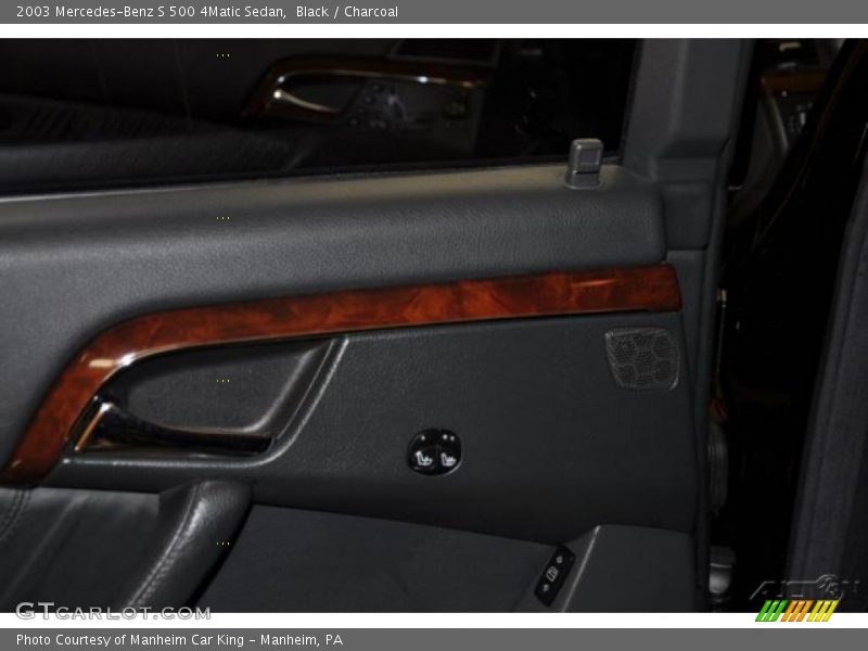 Black / Charcoal 2003 Mercedes-Benz S 500 4Matic Sedan