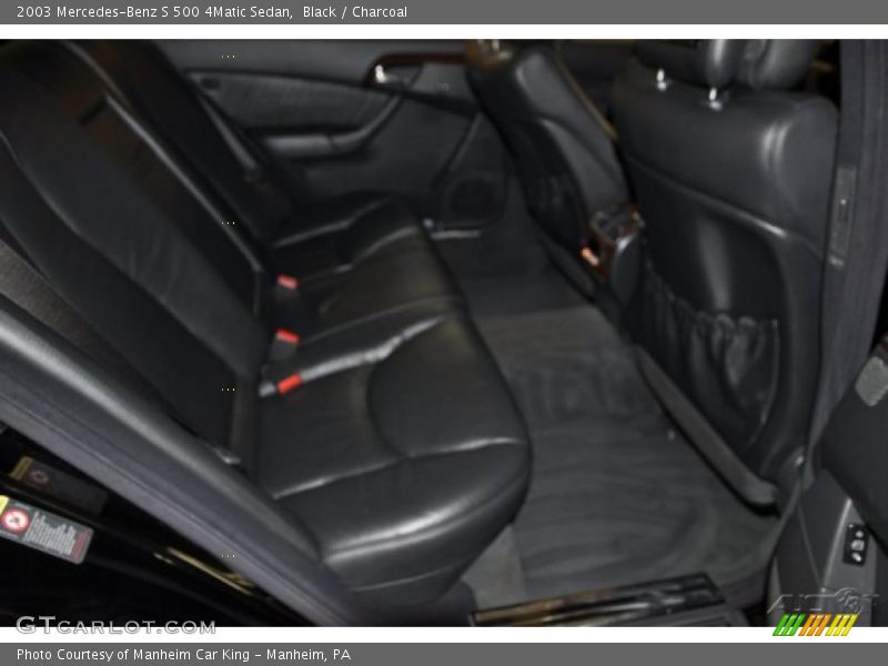 Black / Charcoal 2003 Mercedes-Benz S 500 4Matic Sedan