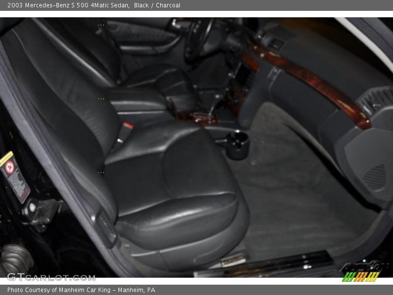 Black / Charcoal 2003 Mercedes-Benz S 500 4Matic Sedan