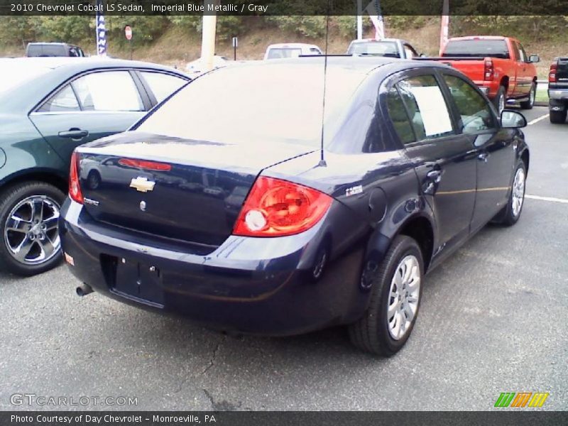 Imperial Blue Metallic / Gray 2010 Chevrolet Cobalt LS Sedan