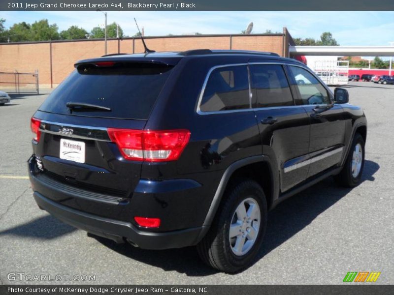Blackberry Pearl / Black 2011 Jeep Grand Cherokee Laredo 4x4