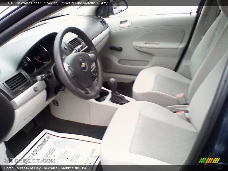 Imperial Blue Metallic / Gray 2010 Chevrolet Cobalt LS Sedan
