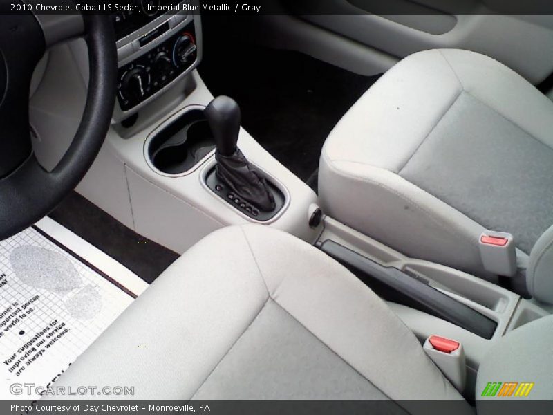 Imperial Blue Metallic / Gray 2010 Chevrolet Cobalt LS Sedan