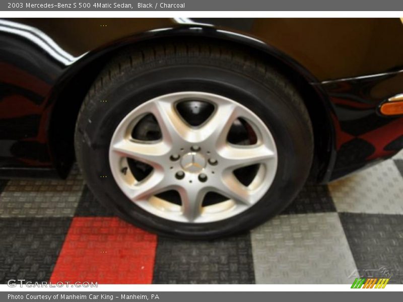 Black / Charcoal 2003 Mercedes-Benz S 500 4Matic Sedan