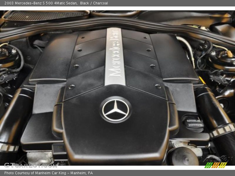 Black / Charcoal 2003 Mercedes-Benz S 500 4Matic Sedan