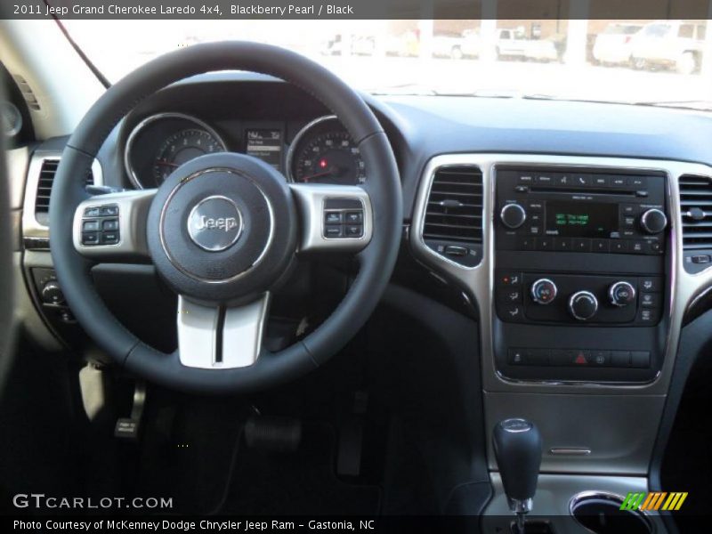 Blackberry Pearl / Black 2011 Jeep Grand Cherokee Laredo 4x4