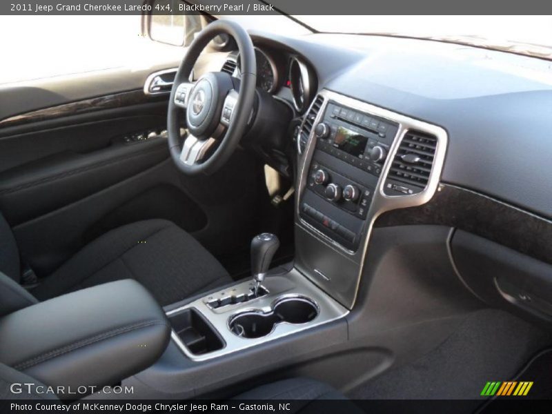 Blackberry Pearl / Black 2011 Jeep Grand Cherokee Laredo 4x4