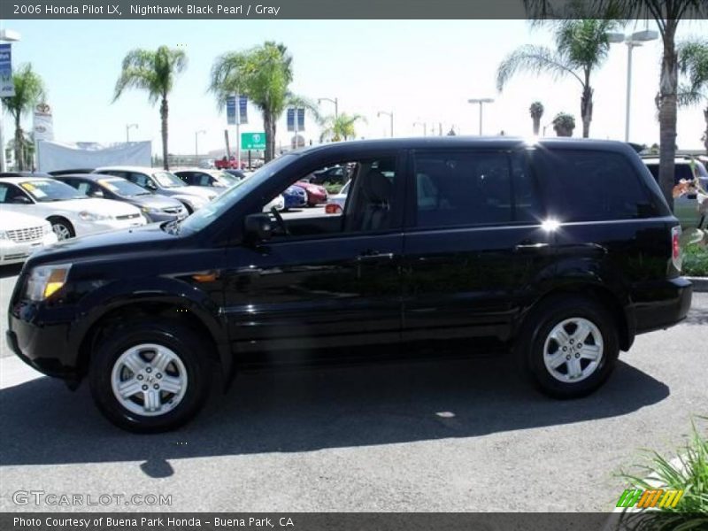 Nighthawk Black Pearl / Gray 2006 Honda Pilot LX