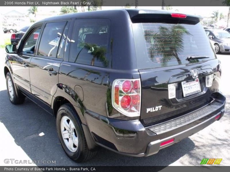 Nighthawk Black Pearl / Gray 2006 Honda Pilot LX