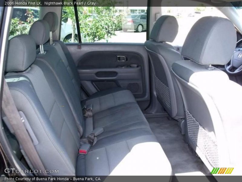 Nighthawk Black Pearl / Gray 2006 Honda Pilot LX