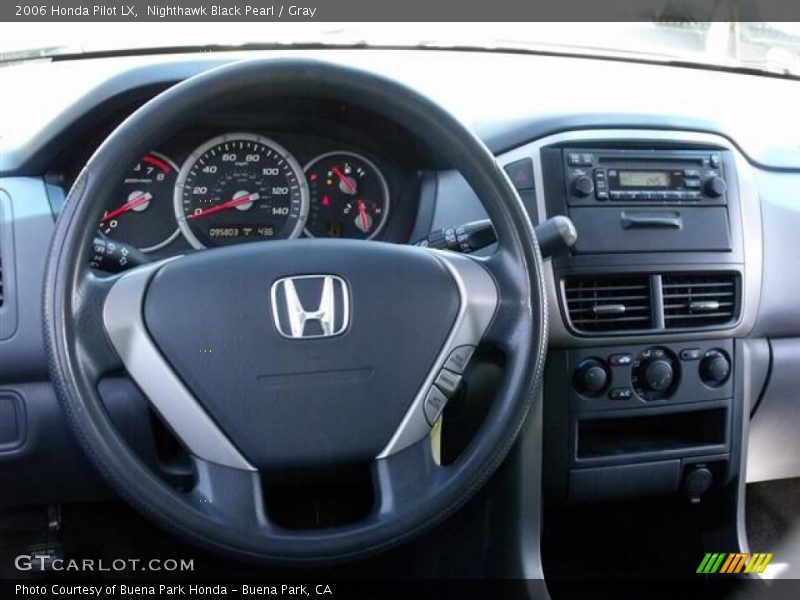 Nighthawk Black Pearl / Gray 2006 Honda Pilot LX