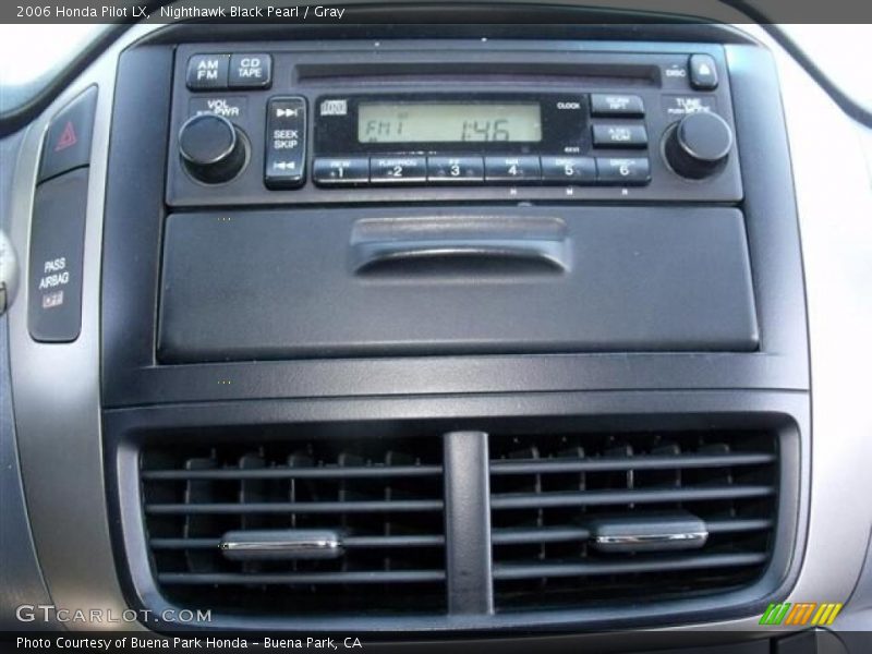 Nighthawk Black Pearl / Gray 2006 Honda Pilot LX