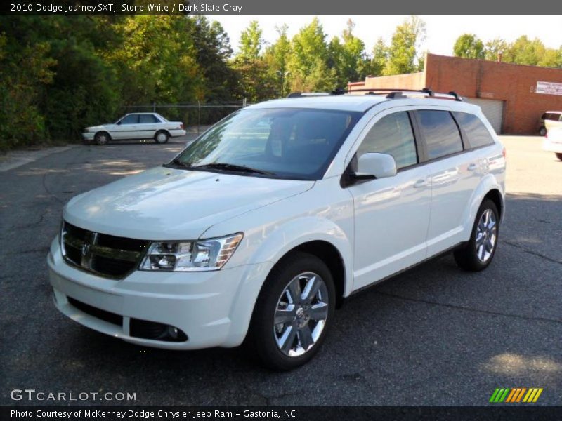 Stone White / Dark Slate Gray 2010 Dodge Journey SXT