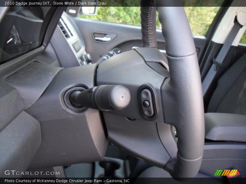 Stone White / Dark Slate Gray 2010 Dodge Journey SXT
