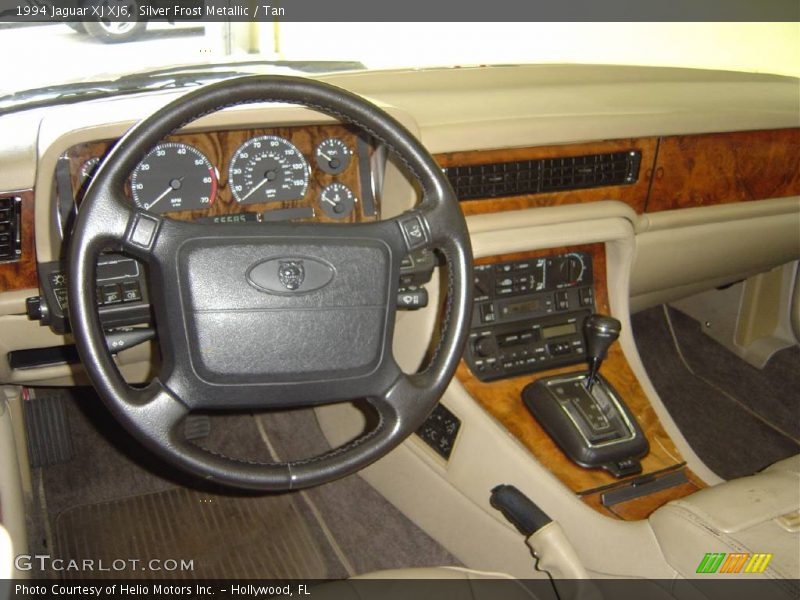 Silver Frost Metallic / Tan 1994 Jaguar XJ XJ6