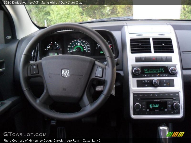 Stone White / Dark Slate Gray 2010 Dodge Journey SXT