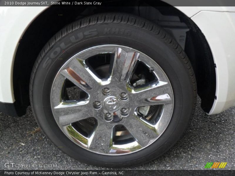 Stone White / Dark Slate Gray 2010 Dodge Journey SXT