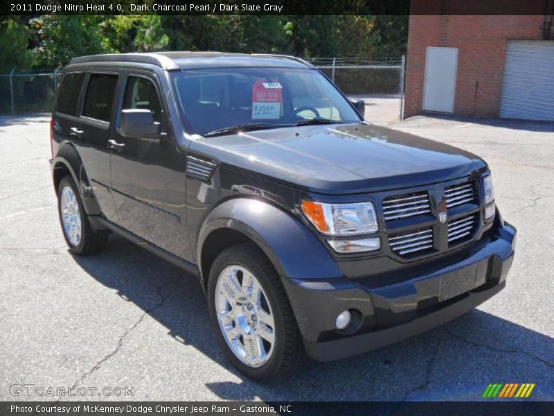 Dark Charcoal Pearl / Dark Slate Gray 2011 Dodge Nitro Heat 4.0