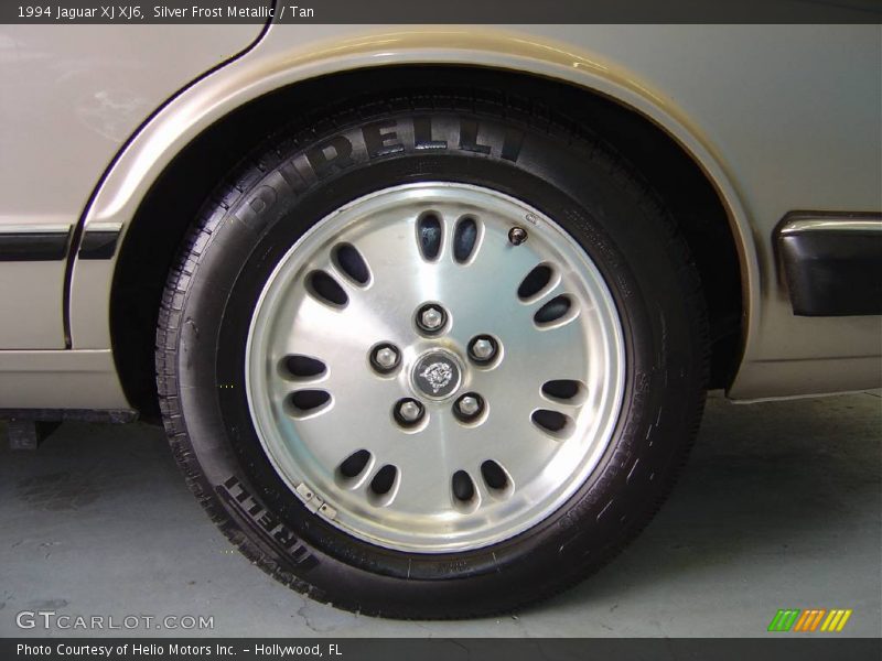 Silver Frost Metallic / Tan 1994 Jaguar XJ XJ6