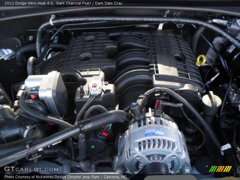 Dark Charcoal Pearl / Dark Slate Gray 2011 Dodge Nitro Heat 4.0