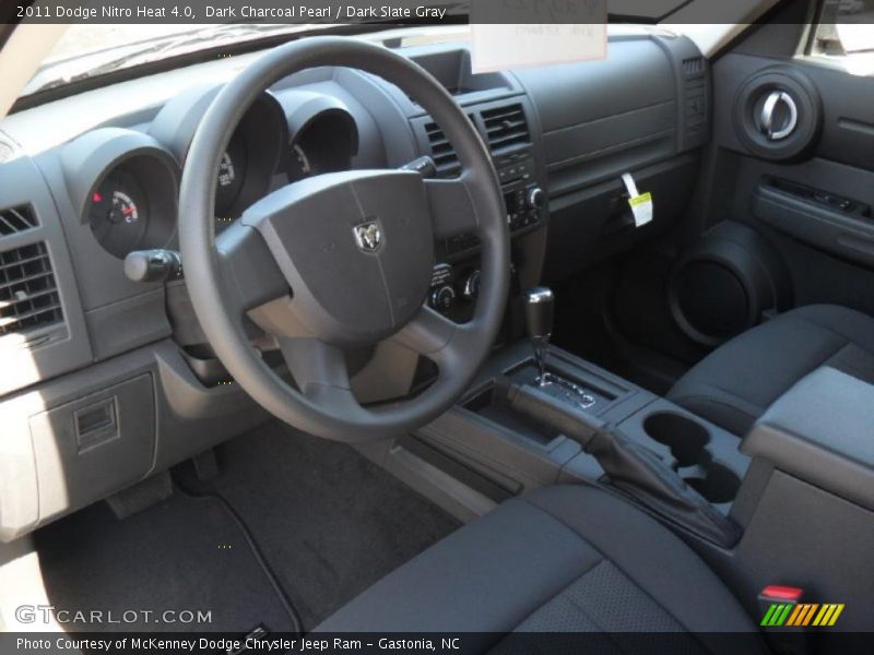 Dark Charcoal Pearl / Dark Slate Gray 2011 Dodge Nitro Heat 4.0