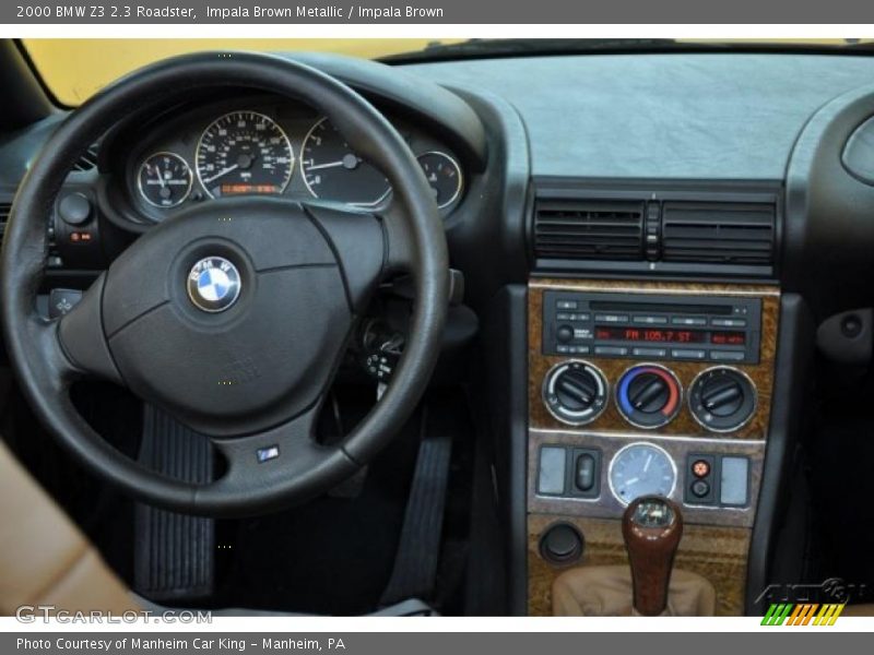 Impala Brown Metallic / Impala Brown 2000 BMW Z3 2.3 Roadster