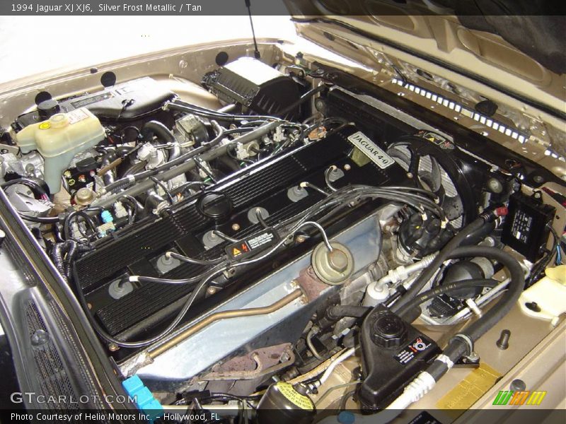 Silver Frost Metallic / Tan 1994 Jaguar XJ XJ6