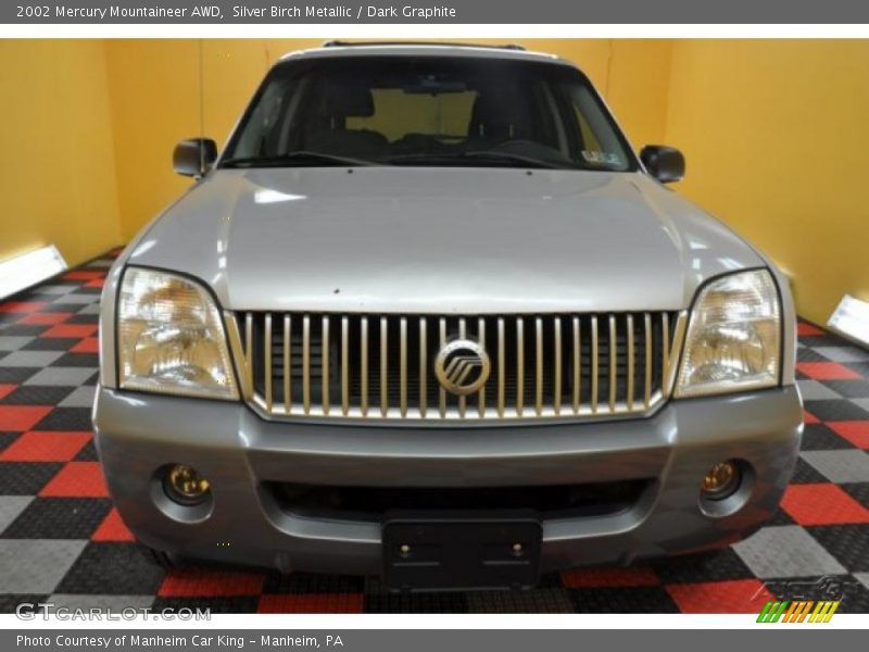 Silver Birch Metallic / Dark Graphite 2002 Mercury Mountaineer AWD