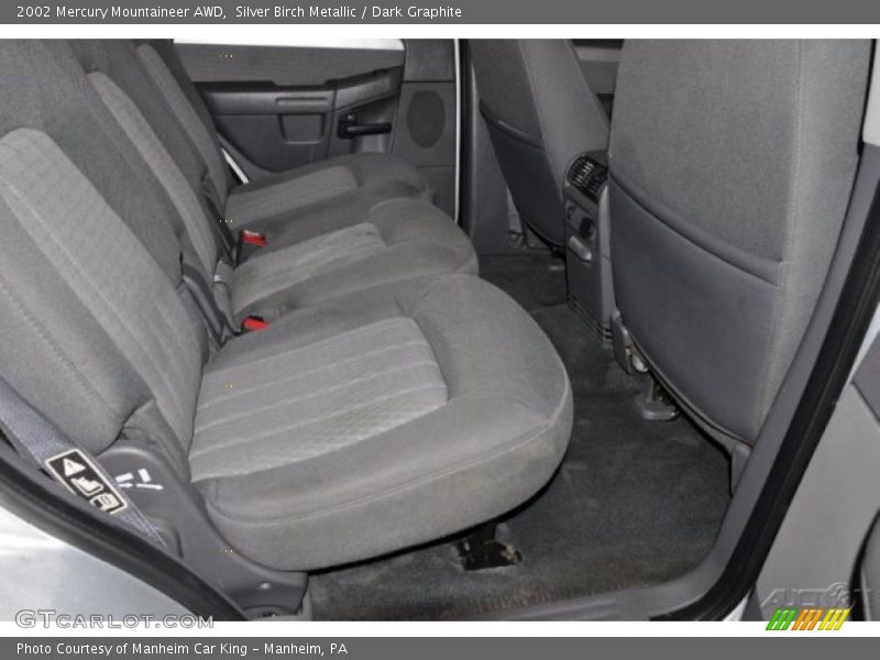 Silver Birch Metallic / Dark Graphite 2002 Mercury Mountaineer AWD