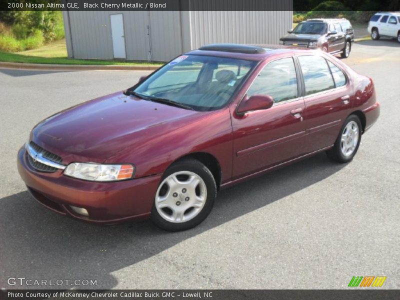 Black Cherry Metallic / Blond 2000 Nissan Altima GLE