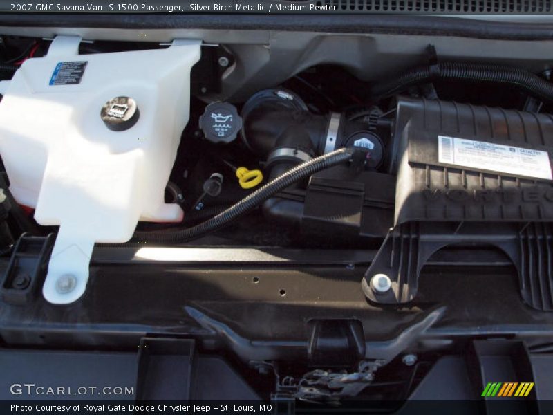 Silver Birch Metallic / Medium Pewter 2007 GMC Savana Van LS 1500 Passenger