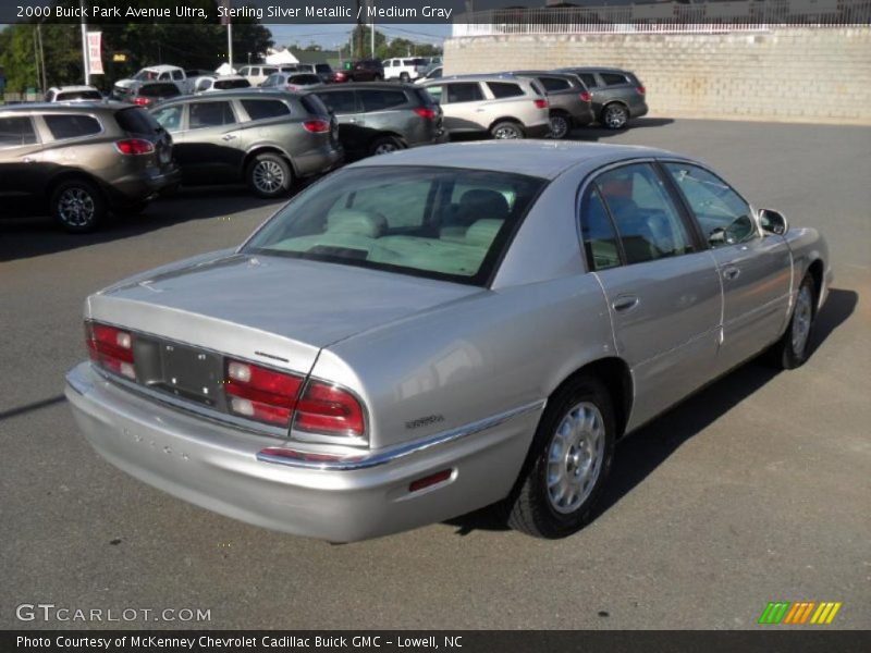 Sterling Silver Metallic / Medium Gray 2000 Buick Park Avenue Ultra