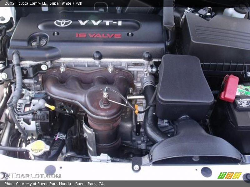 Super White / Ash 2009 Toyota Camry LE