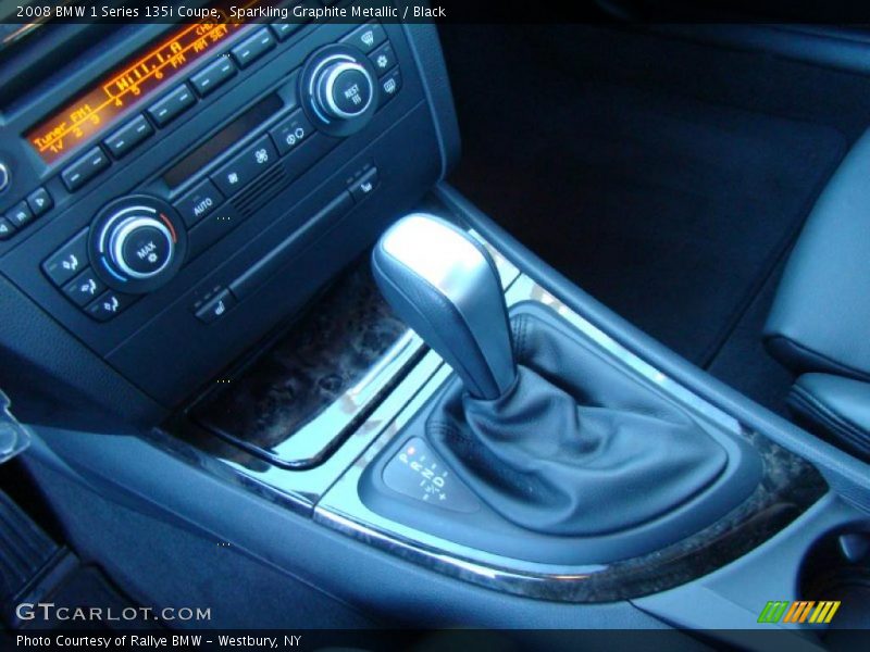 Sparkling Graphite Metallic / Black 2008 BMW 1 Series 135i Coupe