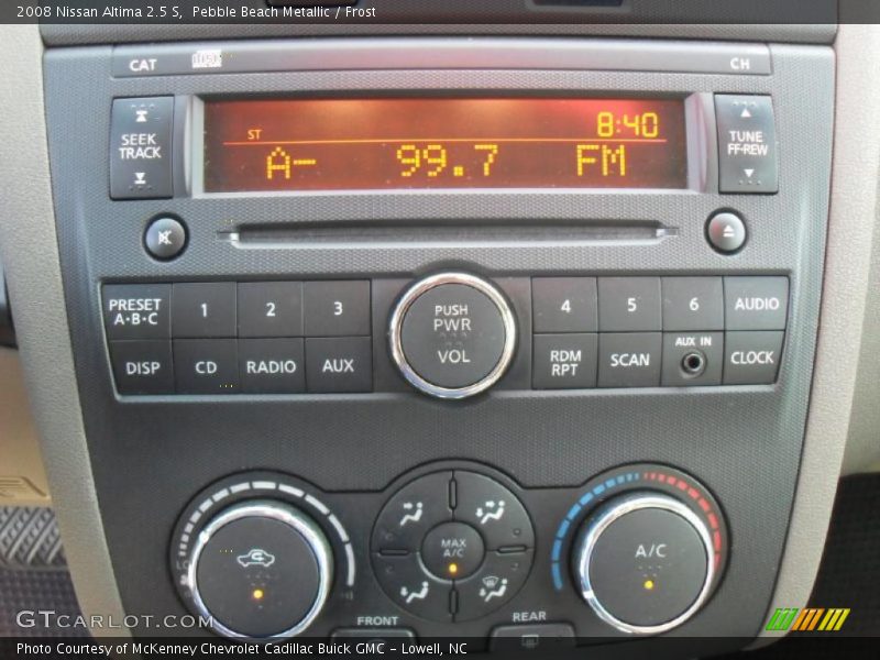 Pebble Beach Metallic / Frost 2008 Nissan Altima 2.5 S