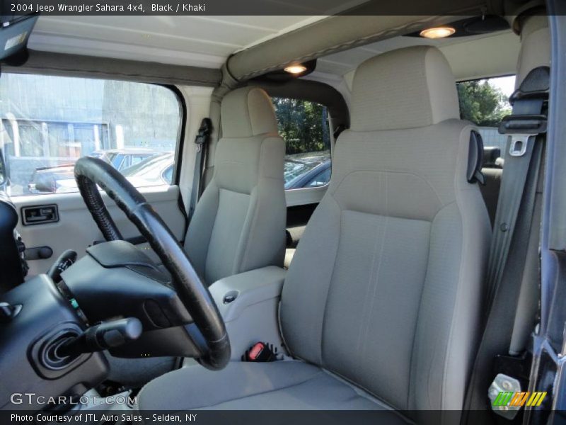 Black / Khaki 2004 Jeep Wrangler Sahara 4x4