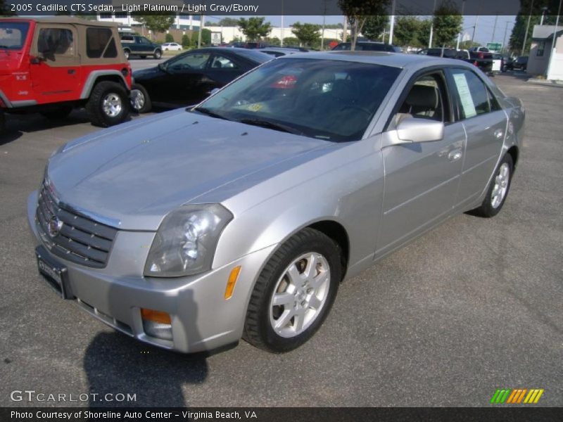 Light Platinum / Light Gray/Ebony 2005 Cadillac CTS Sedan