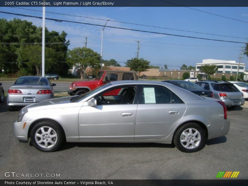 Light Platinum / Light Gray/Ebony 2005 Cadillac CTS Sedan