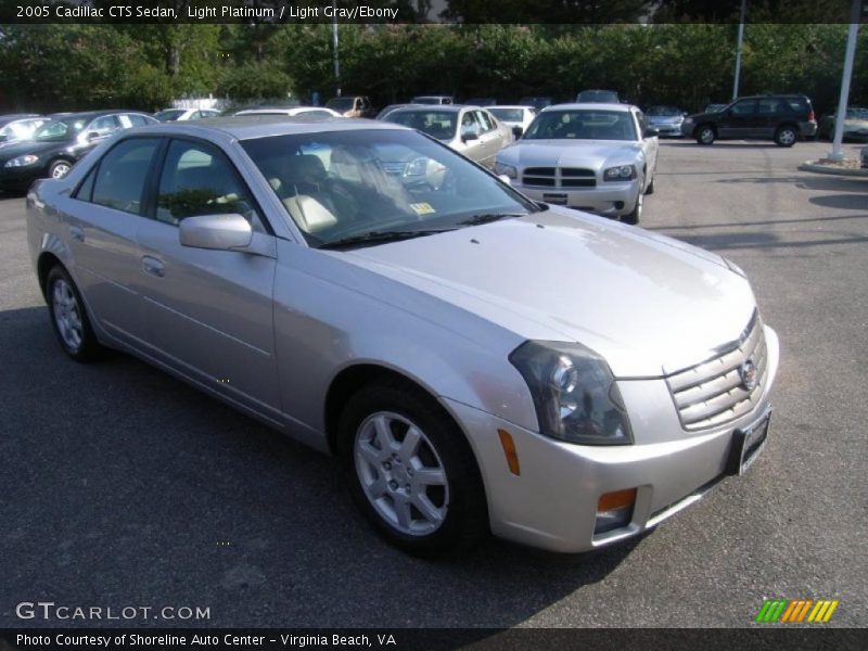 Light Platinum / Light Gray/Ebony 2005 Cadillac CTS Sedan