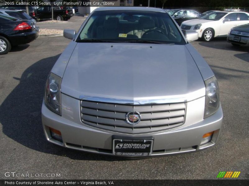 Light Platinum / Light Gray/Ebony 2005 Cadillac CTS Sedan